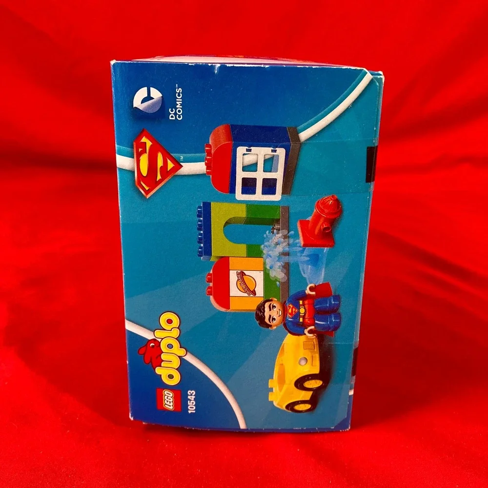 LEGO 10543 Duplo Superman Rescue Building Toy Set DC Comics Heroes 2014 Good